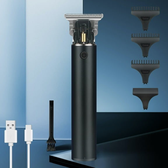 Elegant Choise Professional T-Blade Hair Clippers Cordless - Barber Grade Trimmer for Beard & Hair Cutting with Precision Blades