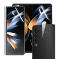 thumbnail image 1 of Elegant Choise 1 Set Screen Protector Hydrogel with Camera Lens Protector Tempered Glass for Samsung Galaxy Z Fold 4, Clear, 1 of 14