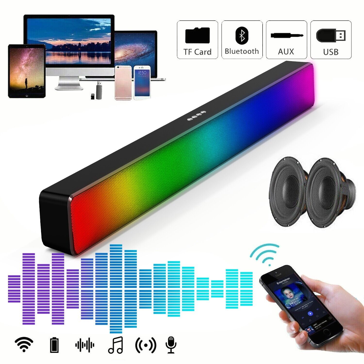iLive Home Music System with Bluetooth, IHB227B