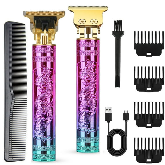 Elegant Choise Trimmer for Men,Professional Cordless Electric Hair Clipper And Beard Trimmer - Haircut Grooming Kit With USB Charging