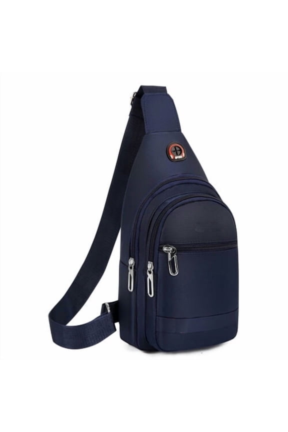 Unisex Sports Sling Bag - Crossbody Chest Pack for Running, Travel & Gym, Hands-Free Convenience