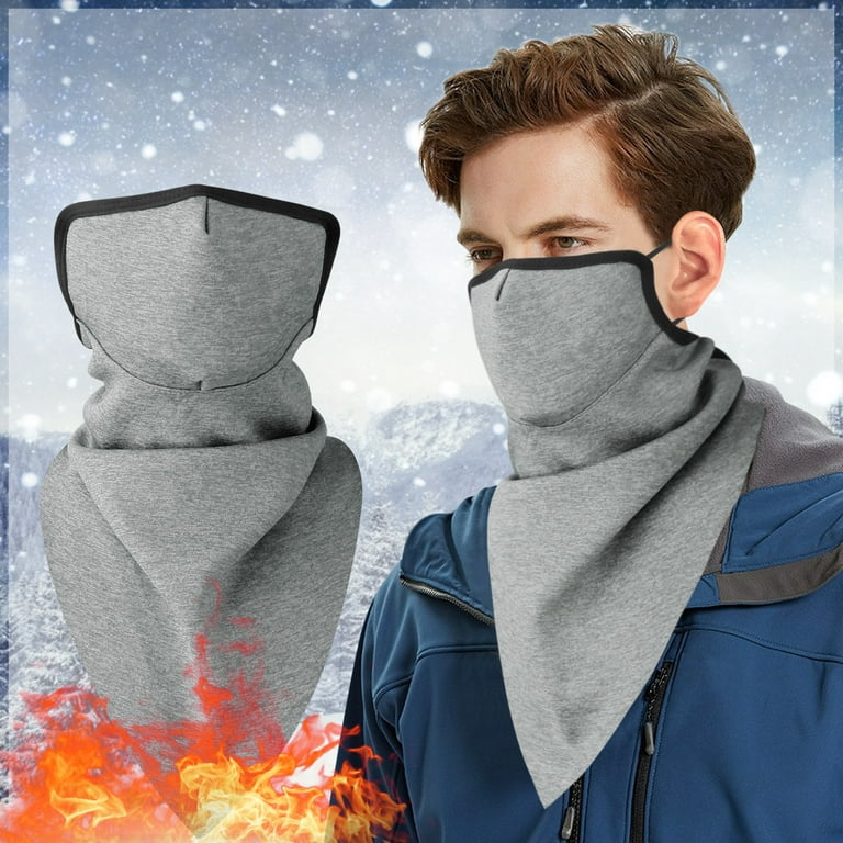 Elegant Choise Winter Warm Windproof Neck Gaiter,Breathable Warm Washable  Balaclavas Face Mask Scarf for Men Women,Sun Protection for Outdoors