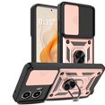 thumbnail image 1 of Elegant Choise for Moto G Stylus 5G 2024 Case with Screen Protector Slide Camera Lens Protection Phone Cover with Stand, Pink, 1 of 14
