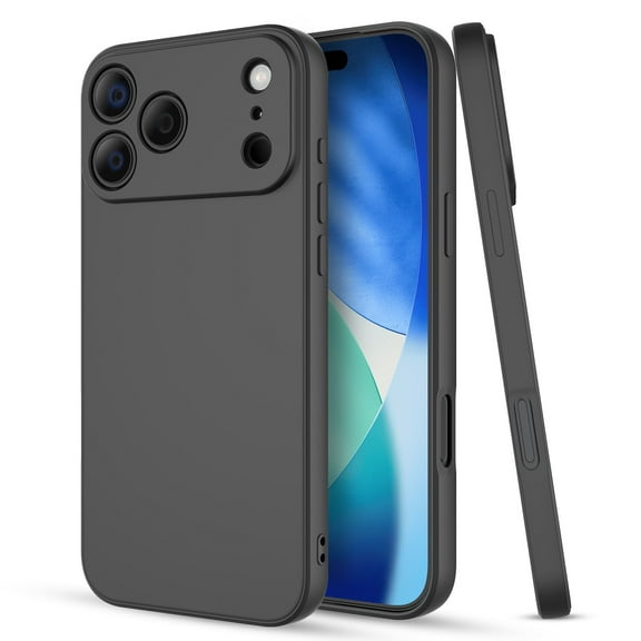 Elegant Choise for iPhone 17/17 Air/17 Pro/17 Pro Max Silicone Case Soft Anti-Scratch Protective Cover