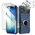 thumbnail image 1 of Elegant Choise for iPhone 17 Pro/17 Pro Max Case 5 Piece Set - With 3x Screen Protectors & 2x Camera Lens Protectors, 1 of 19