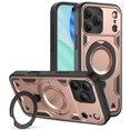 thumbnail image 1 of Elegant Choise for iPhone 17 Pro/17 Pro Max Magnetic Case 360° Rotating Metal Ring & Shockproof Armor, 1 of 15