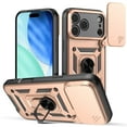 thumbnail image 1 of Elegant Choise for iPhone 17 Pro/17 Pro Max Shockproof Case, With Durable Metal Ring kickstand & Full Protection, 1 of 17