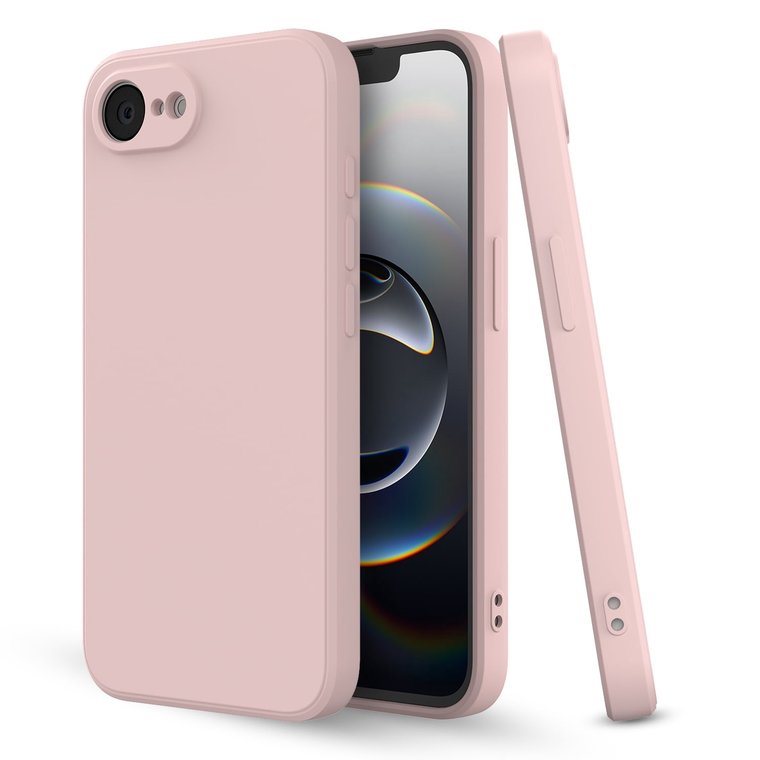 Elegant Choise iPhone 16e 2025 Silicone Case, Fine Hole Design for ...