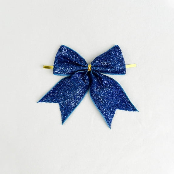 Elegant Christmas Bow Ornaments with Bell Sound for Festive Tree Decorations, Holiday Home Decor, Wreaths, Gift Wrapping and Wall Hanging for Indoor Outdoor Use