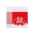 100Piece Set of Christmas Candy & Cookie Glassine Bags SelfAdhesive