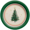 thumbnail image 1 of Elegant Christmas Evergreen 7-inch Paper Plates 20 Per Pack, 1 of 1