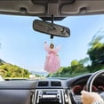 thumbnail image 1 of Elegant Christmas Tree Topper Angel Decoration With Hanging Rope Portable Treetop Ornament For Festive Holiday, 1 of 3
