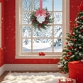 thumbnail image 1 of Elegant Christmas Wreath with Red Berries & Pinecones, All‑Weather Easy‑to‑Hang Front Door Wreath for Indoor Outdoor Decor, 1 of 6