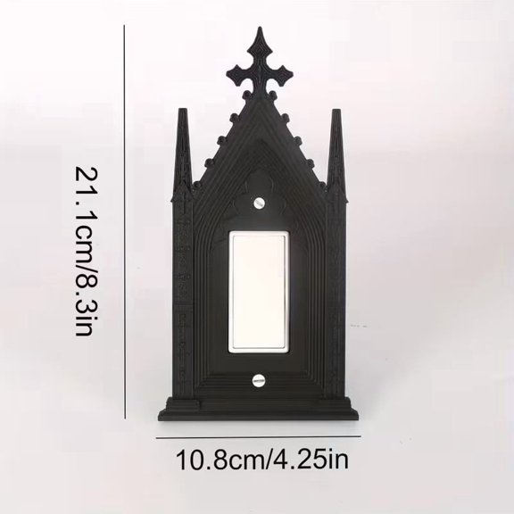 Elegant Church-Style Light Switch Panel for Home Decor and Versatile Lighting Control