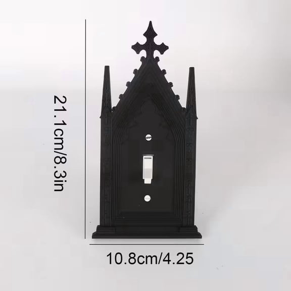 Elegant Church-Style Light Switch Panel for Home Decor and Versatile Lighting Control