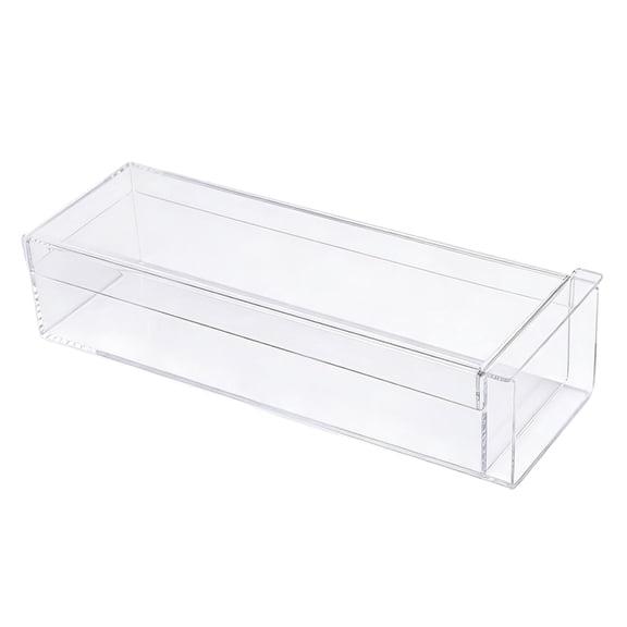 Elegant Clear Acrylic Tiramisu Box With Lid And Side Panel Rectangular Cake Container Perfect For Dessert Display Tray