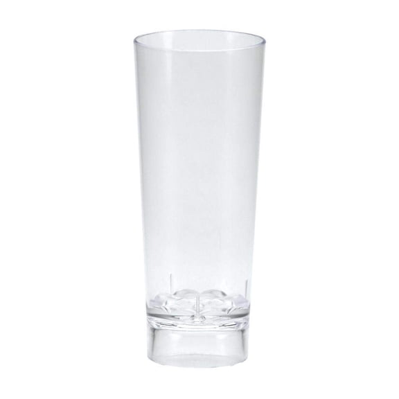Elegant Clear Plastic Mini Shot Cups 10-Pack - 3 oz. - Extra Heavyweight Plastic - Ideal for Upscale Catering, Banquets, Parties & Home Use