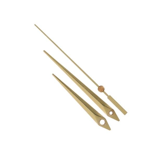 Elegant Clock Hands with Minutes Hour Second Hand for Craft Project and Easy to Install with Multiple Clock Movement