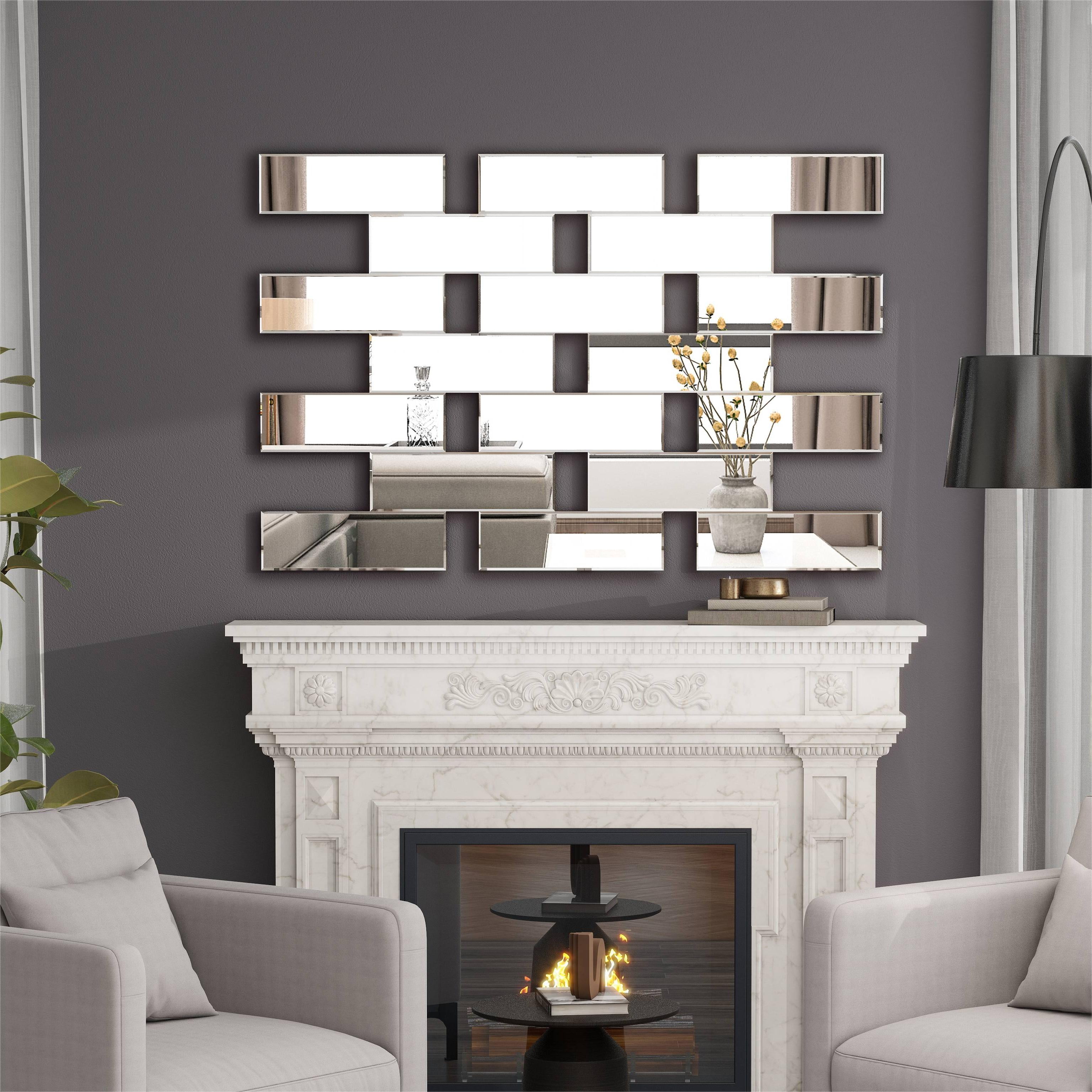 Elegant Cluster Wall Mirror Irregular Wall Mirror Asymmetrical Wall