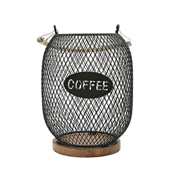 Elegant Coffee Basket Portable for Easy Access to Your Coffee Supplies