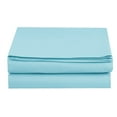 thumbnail image 1 of Elegant Comfort 1 Piece Flat Sheet Polyester Full Blue 1500 Thread Count, 1 of 5