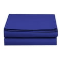 thumbnail image 1 of Elegant Comfort 1 Piece Flat Sheet Polyester King Blue 1500 Thread Count, 1 of 5