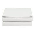 thumbnail image 1 of Elegant Comfort 1 Piece Flat Sheet Polyester Queen White Solid 1500 Thread Count, 1 of 4