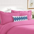 thumbnail image 1 of Elegant Comfort 1500 Collection 3pc Duvet Cover Set, Full/Queen - Light Pink, 1 of 1
