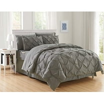 Elegant Comfort 1500 Premier Hotel Collection 8 Piece Comforter Sets, Full/Queen