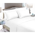 thumbnail image 1 of Elegant Comfort 1500 Series 4pcs Sheet Set - Many SIZES AND COLORS, Full White, 1 of 6