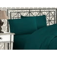thumbnail image 1 of Elegant Comfort 1500 Series Count Wrinkle & Fade Resistant Microfiber 4-Piece Bed Sheet Set with Deep Pockets, Twin/Twin XL, Marine Teal, 1 of 3