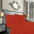 thumbnail image 1 of Elegant Comfort 1500 Series Microfiber Deep Pocket Bedroom Sheet Set, Full, Rust, 1 of 5