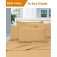 thumbnail image 1 of Elegant Comfort® 1500 Series Microfiber Deep Pocket Bedroom Sheet Set, Twin Gold, 1 of 1