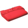 thumbnail image 1 of Elegant Comfort 1500 Premium Hotel Quality 1-Piece Fitted Sheet, All Around Elastic, Deep Pocket, Softest Quality Microfiber - Full Red, 1 of 5