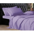 thumbnail image 1 of Elegant Comfort 1500 Series Wrinkle & Fade Resistant Ultra Soft 4-Piece Bed Sheet Set with Deep Pockets, King Lilac, 1 of 4