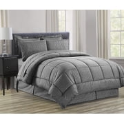 Elegant Comfort 1500 Thread Count 8 Piece Bedding Sets, King