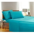 thumbnail image 1 of Elegant Comfort 1500 Thread Count Bed Sheets Full, Turquoise, 1 of 5