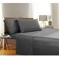 thumbnail image 1 of Elegant Comfort 1500 Thread Count Bed Sheets Queen, Gray, 1 of 5