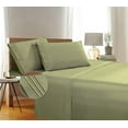 thumbnail image 1 of Elegant Comfort 1500 Thread Count Bed Sheets Queen, Green, 1 of 5