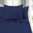 thumbnail image 1 of Elegant Comfort 1500 Thread Count Microfiber 4 Piece Bed Sheets California King, Navy, 1 of 3