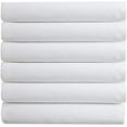 thumbnail image 1 of Elegant Comfort 1500 Thread Count Microfiber 6-Pack Fitted Sheet with Storage Pockets on Sides Queen, White, 1 of 5