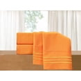 thumbnail image 1 of Elegant Comfort 1800 Series Deep Pocket 4pc Bed Sheet Set , California King, Vibrant Orange, 1 of 5