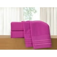 thumbnail image 1 of Elegant Comfort 1800 Series Deep Pocket 4pc Bed Sheet Set , Full Pink, 1 of 5