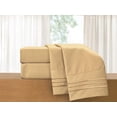 thumbnail image 1 of Elegant Comfort 1800 Series Deep Pocket 4pc Bed Sheet Set , Queen Gold, 1 of 5