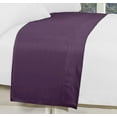 thumbnail image 1 of 1500 Series Hospitality Flat Sheet 1-Piece Flat Sheet, Soft Top Sheet, 1 Piece King, Purple, 1 of 5