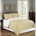 thumbnail image 1 of Elegant Comfort 2 Piece Bedding Sets, Twin/Twin-XL, Beige, Solid Print, 1 of 5