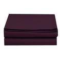 thumbnail image 1 of Elegant Comfort, 2 Piece, Bed Sheets, King, Purple, Solid Print, 0 Thread Count, Polyster, 1 of 4
