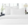 thumbnail image 1 of Elegant Comfort 2 Piece Pillowcases King White Solid Print 1500 Premier Hotel Collection Microfiber, 1 of 7