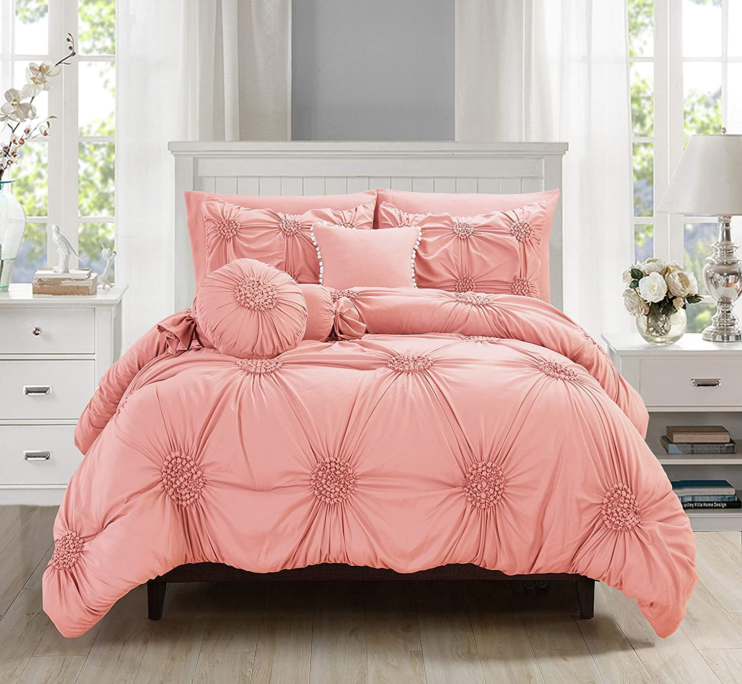 Elegant Comfort 2000 Thread Count (10 Pieces) Bed-in-a-Bag, Full/Queen