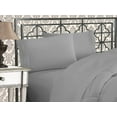 thumbnail image 1 of Elegant Comfort 3 Piece Bed Sheets Polyester Queen Silver 1500 Thread Count, 1 of 2